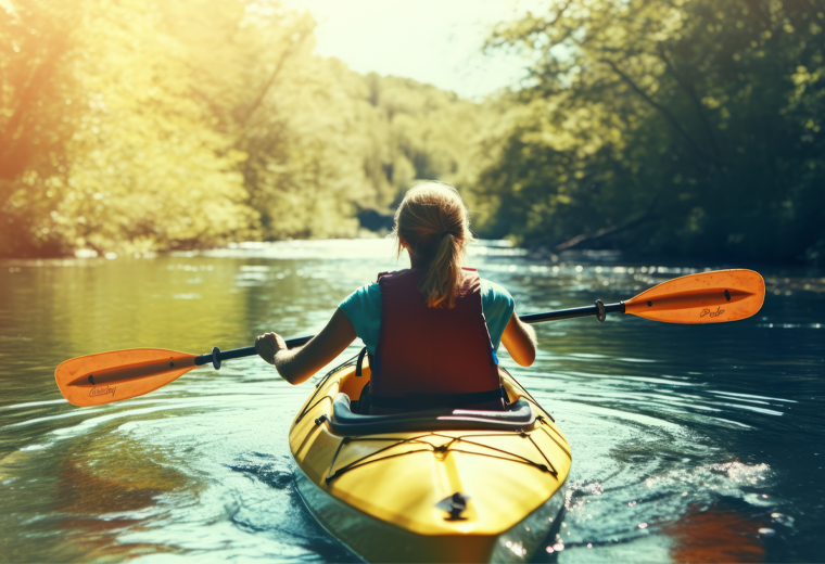 Kayaking in Alleppey 