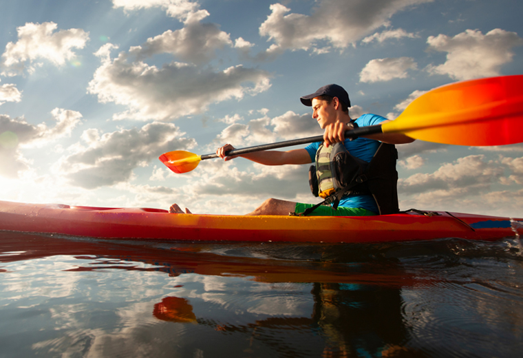 kayaking resort alleppey